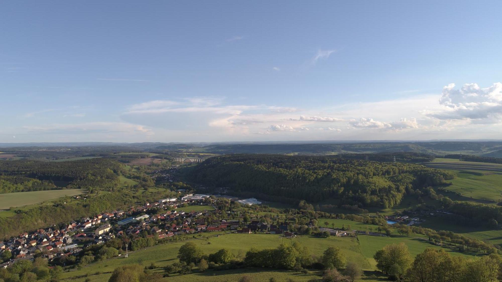 Die Triniushuette "Thueringens Schoenste Aussicht" Rauenstein Exterior foto