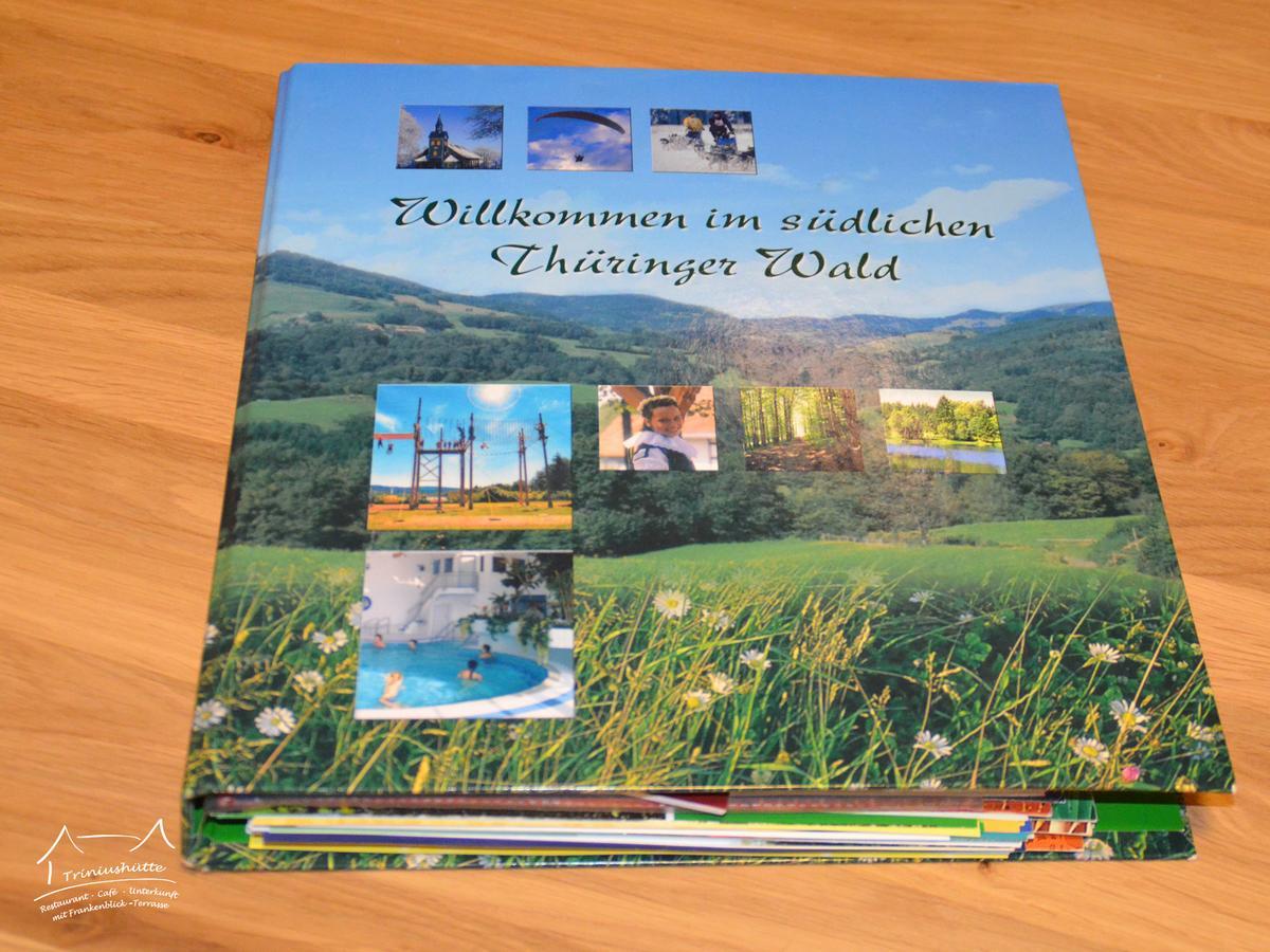 Die Triniushuette "Thueringens Schoenste Aussicht" Rauenstein Exterior foto