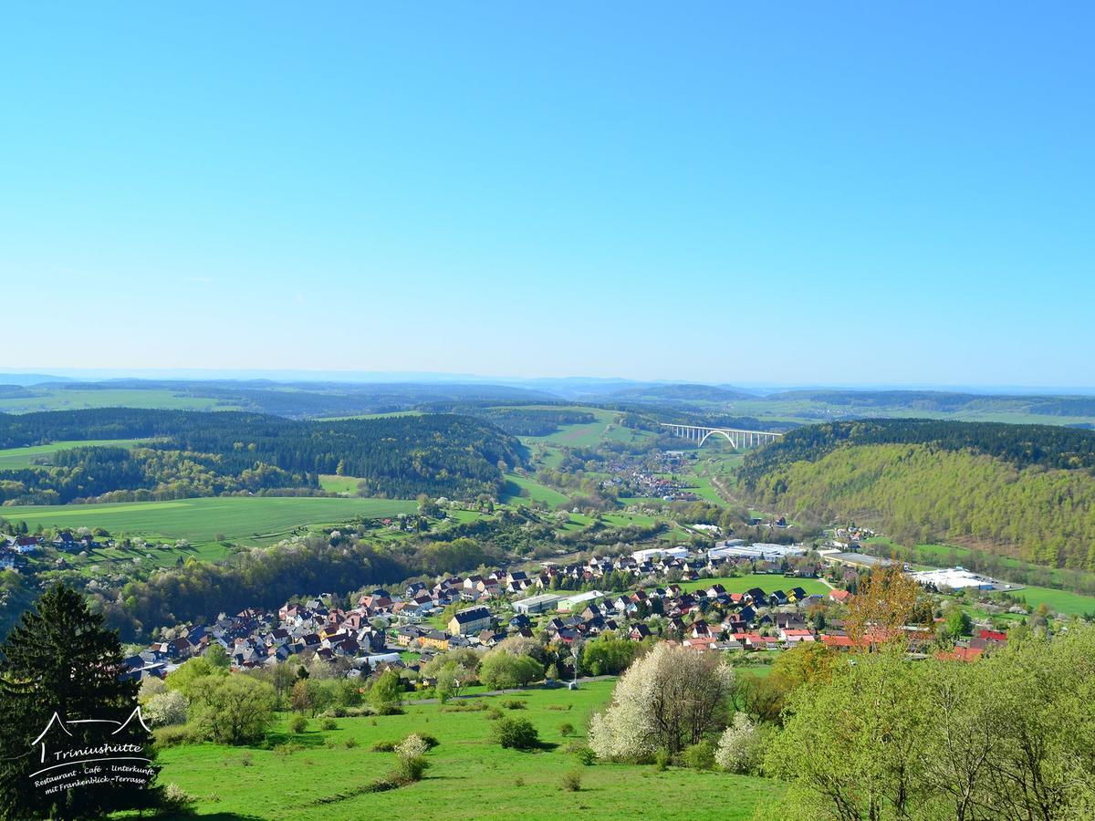 Die Triniushuette "Thueringens Schoenste Aussicht" Rauenstein Quarto foto