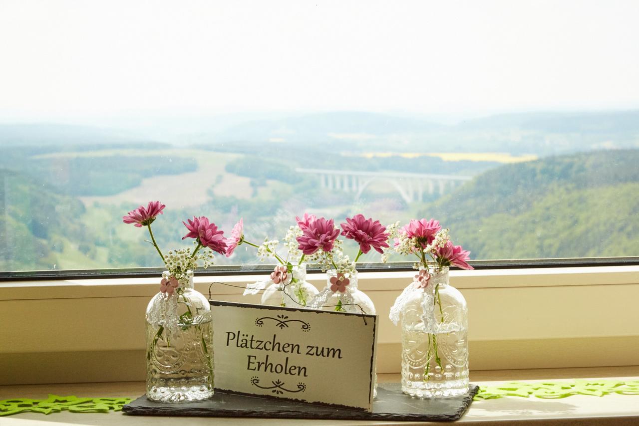 Die Triniushuette "Thueringens Schoenste Aussicht" Rauenstein Exterior foto